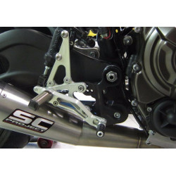 Commande reculées EVO Robby Moto Yamaha MT-07