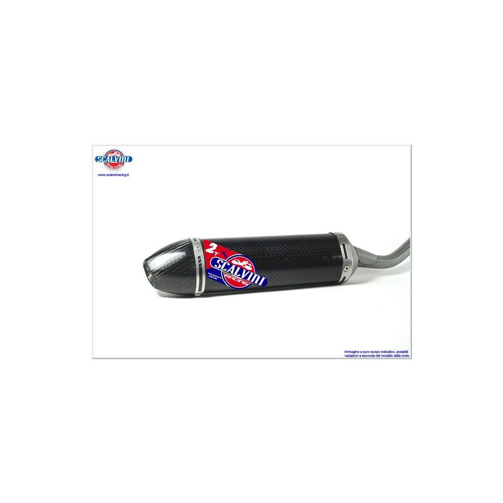 Silencieux Scalvini Racing full carbone Aprilia RS 125 94-12