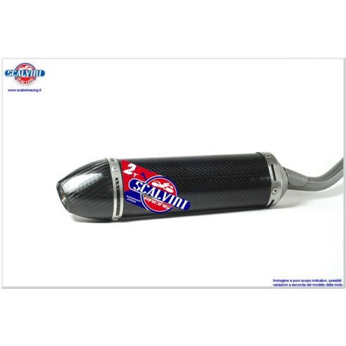 Silencieux Scalvini Racing full carbone Aprilia RS 125 94-12