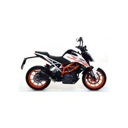 Echappement Arrow Pro-Race Dark, KTM DUKE 125 et 390 2017-20