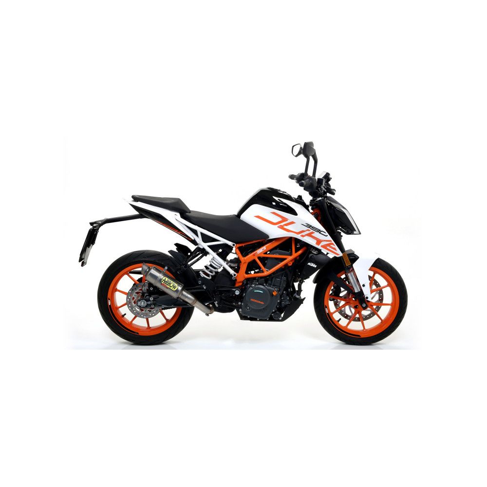 Echappement Arrow GP2 Titane, KTM DUKE 125 et 390 2017-20