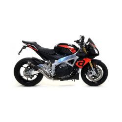 Echappement Arrow GP2 noir, Aprilia Tuono V4 1100 2017-21