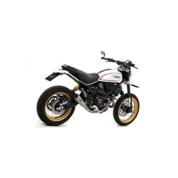 Echappement Arrow Pro-Race Titane, Ducati Scrambler 800 Desert Sled 2017-20