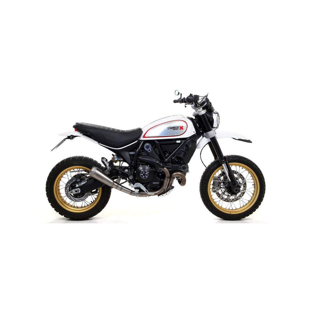 Echappement Arrow Pro-Race Titane, Ducati Scrambler 800 Desert Sled 2017-20