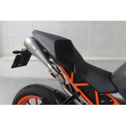 Ligne complète échappement Tyga-Performance Maggot Inox, KTM RC 390 2014-21