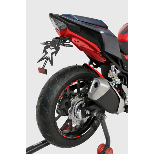 Passage de roue avec support plaque Ermax, Honda CB 500 F 2016-18