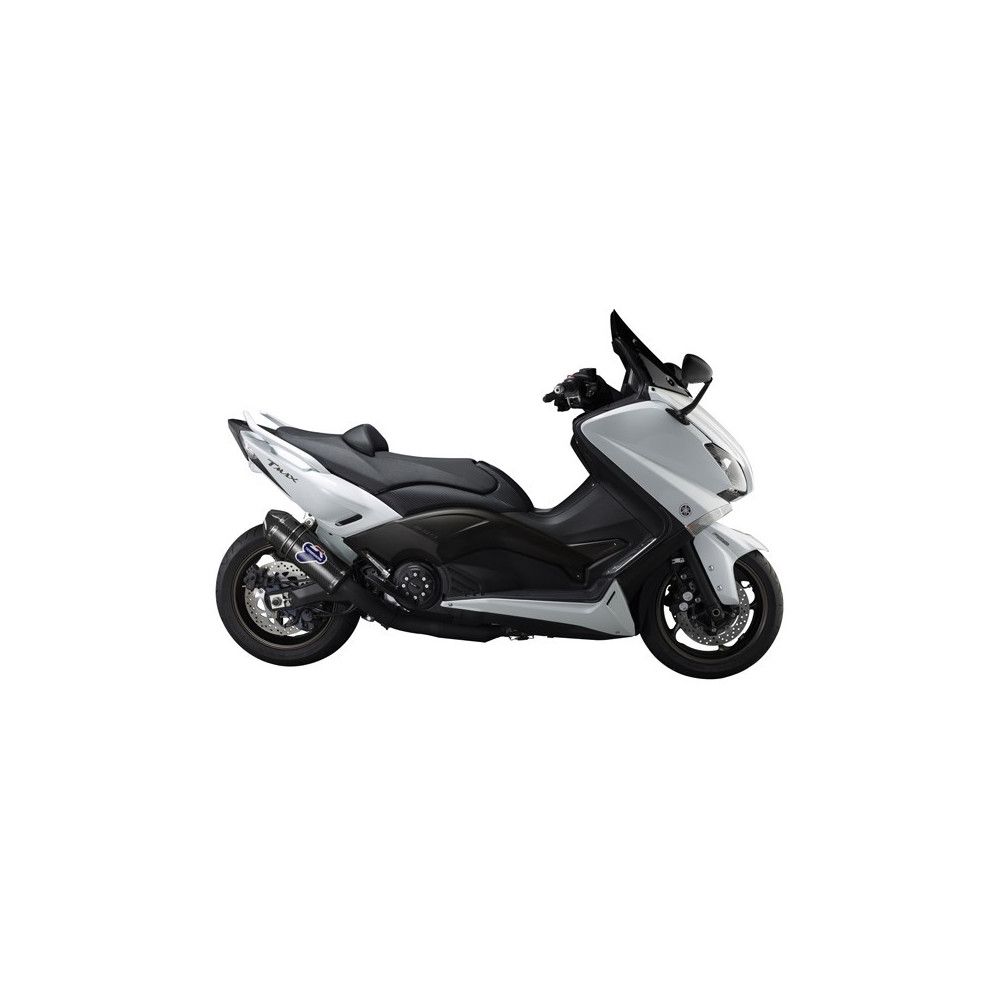 Ligne échappement Termignoni Black edition silencieux carbone, Yamaha 530 T-Max 2012-16