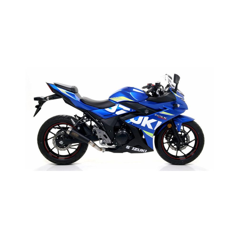 Echappement Arrow Pro-Race inox Noir, Suzuki GSX 250 R 2017-20