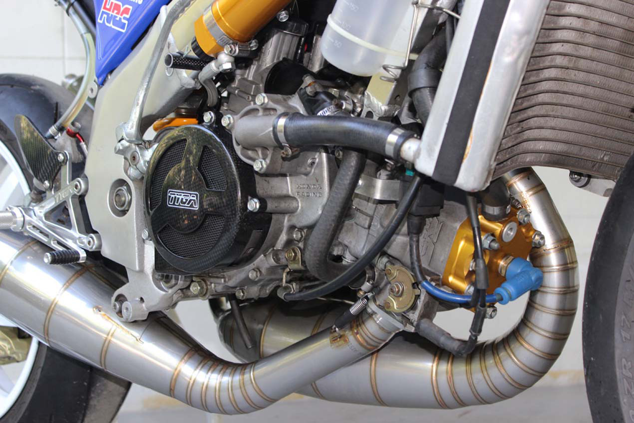 Support moteur atelier, Honda 250 NSR